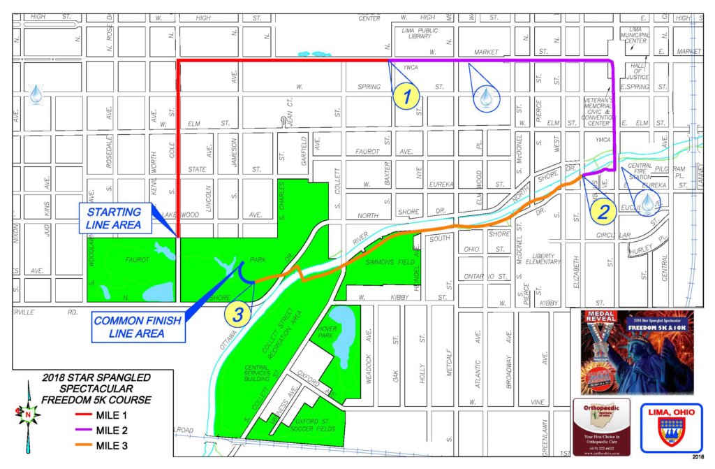 5K Race Map